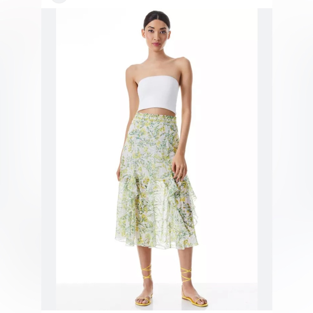 NWT Alice and Olivia Jocelyn skirt